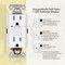 Faith Self-Test 15A TR GFCI Outlet Receptacle with Wall Plate, White GLS-15ATR-WH - alternate 5